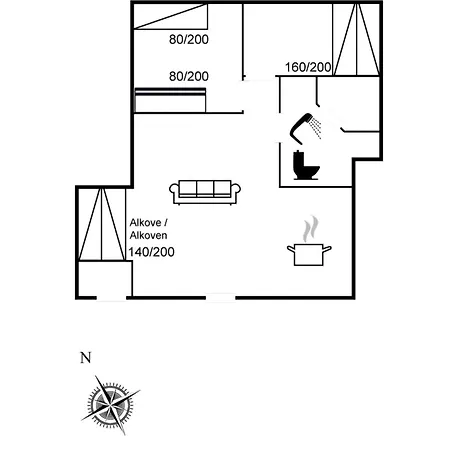 Glennie - 500m From The Sea By Interhome Dom wakacyjny